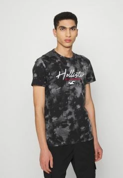 Hollister Co. CORE TECH - T-Shirt Print - Black | Herren