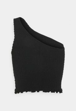 Hollister Co. ONE SHOULDER - Top - Black | Damen -Hollister Co Verkäufe 2022 3477e666c3f944858ff42e64411babdd