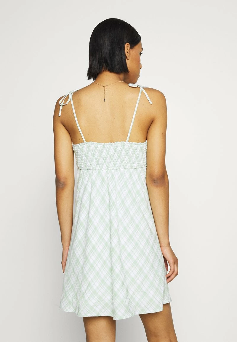 Hollister Co. RUCHED TIE STRAP DRESS - Freizeitkleid - Green | Damen 5 Hollister Co. RUCHED TIE STRAP DRESS - Freizeitkleid - Green | Damen – Bild 3