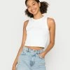 Hollister Co. BARE SEAMLESS HIGH NECK - Top - Bright White | Damen -Hollister Co Verkäufe 2022 3593a67fb6754157adb81b4da7a4a247