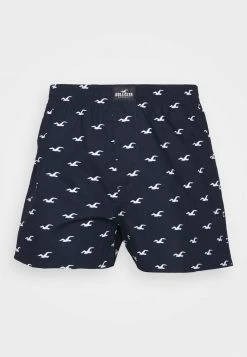 Hollister Co. LOGO PATTERN 5 PACK - Boxershorts - Navy | Herren -Hollister Co Verkäufe 2022 365bbeab80e84f74a2c21a24cea19404