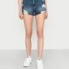 Hollister Co. UHR MOM DARK RAW - Jeans Shorts - Dark Dest | Damen -Hollister Co Verkäufe 2022 366605bd4f0b435a8f2d319e450b34cb