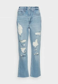 Hollister Co. CURVY VINT - Jeans Straight Leg - Blue Denim | Damen -Hollister Co Verkäufe 2022 36d9b817d52d45c8af676499fab5618a