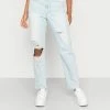 Hollister Co. MOM - Jeans Relaxed Fit - Light Blue | Damen