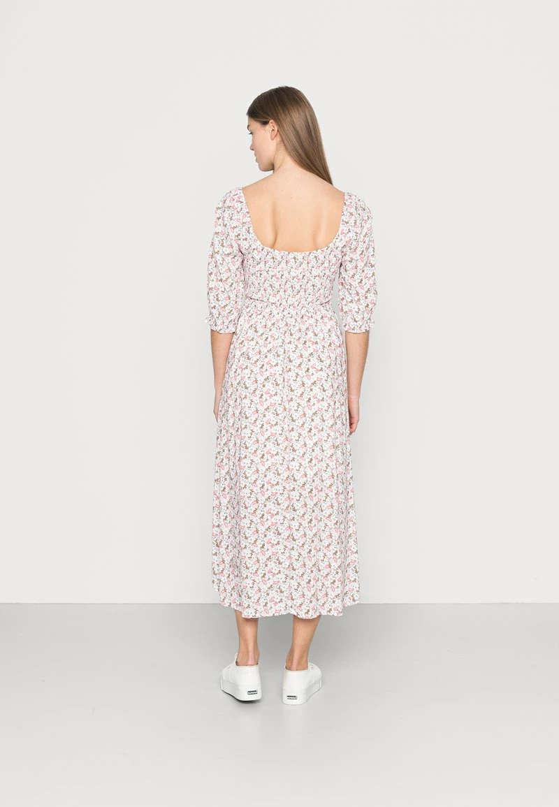 Hollister Co. WOVEN MIDI DRESS - Freizeitkleid - Pink Floral | Damen 5 Hollister Co. WOVEN MIDI DRESS - Freizeitkleid - Pink Floral | Damen – Bild 3