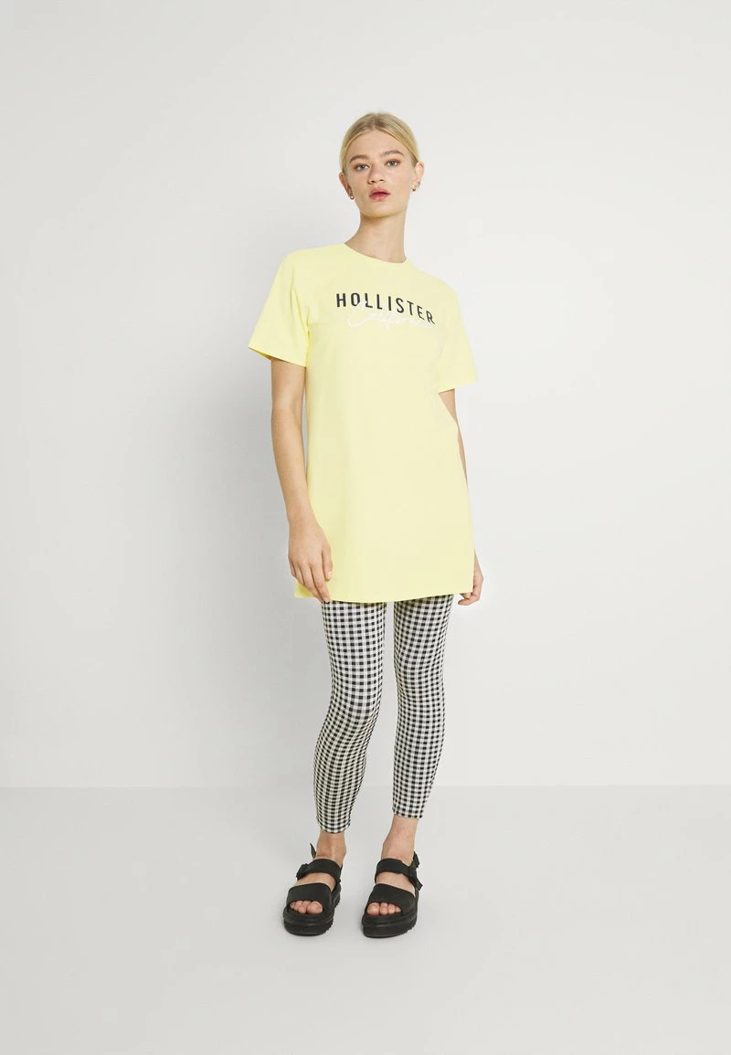 Hollister Co. LOGO DRESS - Jerseykleid - Mellow Yellow | Damen 3 Hollister Co. LOGO DRESS - Jerseykleid - Mellow Yellow | Damen