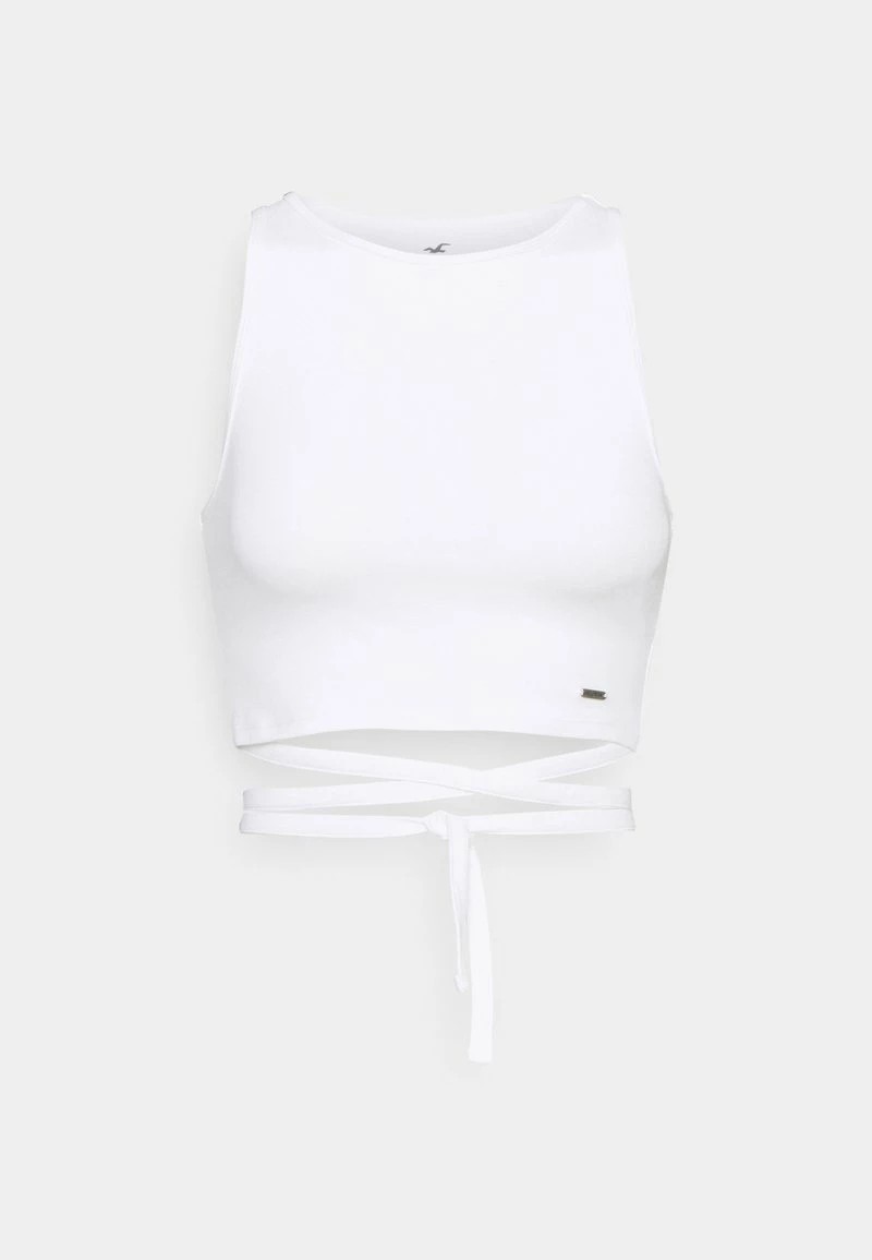 Hollister Co. STRAPPY WRAP TANK - Top - White | Damen 3 Hollister Co. STRAPPY WRAP TANK - Top - White | Damen
