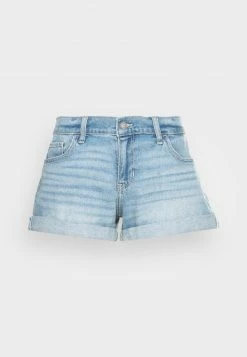 Hollister Co. BAGGY MEDIUM CLEAN DOUBLE ROLL - Jeans Shorts - Med Clean | Damen -Hollister Co Verkäufe 2022 3a212fafcbac4d8ca6af4135e21a329d