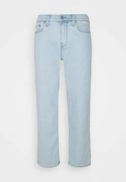 Hollister Co. CROP WIDE - Jeans Relaxed Fit - Clean Light Wash | Herren -Hollister Co Verkäufe 2022 3a60f52262054297add41bb221332580