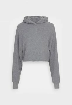 Hollister Co. RAGLAND ICON - Sweatshirt - Dark Grey Heather | Damen -Hollister Co Verkäufe 2022 3aa59e91d6384104b0f8c5e995536c79