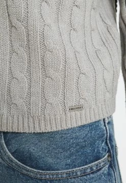 Hollister Co. EASY CROP CARDI - Strickjacke - Grey | Damen -Hollister Co Verkäufe 2022 3b84a5b627a74c0a8f4f7ea80f3649c0