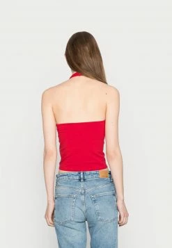 Hollister Co. BARE HALTER - Top - Jester Red | Damen -Hollister Co Verkäufe 2022 3bb8eca076484db28589e85304517916