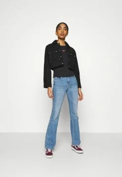 Hollister Co. MAY TEE - T-Shirt Print - Black | Damen -Hollister Co Verkäufe 2022 3c365831135e40618e33b5fc0f77524f