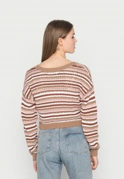 Hollister Co. CARDI STRIPE - Strickjacke - Multi Stripe | Damen -Hollister Co Verkäufe 2022 3d577b61102e4e36a2764100e54e5915