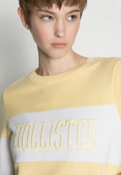 Hollister Co. SECONDARY CORE LOGO - Sweatshirt - Yellow | Damen -Hollister Co Verkäufe 2022 3ec2e08f2cc34539a2d5bde802e21bc8