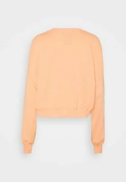 Hollister Co. PRINT FASHION LOGO CREW - Sweatshirt - Coral | Damen -Hollister Co Verkäufe 2022 40cd5af081df449e80866633f101289f
