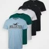 Hollister Co. MIXED 5 PACK - T-Shirt Print - White | Herren -Hollister Co Verkäufe 2022 4129c82384354c1f9bb83257334fc219