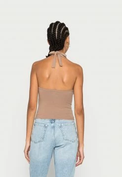 Hollister Co. BARE UNDER BUST SEAM HALTER - Top - Portabella | Damen -Hollister Co Verkäufe 2022 4141f7f3d9394e7d8b2852c987ce8cd1