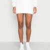 Hollister Co. CROCHET SKIRT - Minirock - White | Damen -Hollister Co Verkäufe 2022 4150596eb1804e56888acd1a843eda35