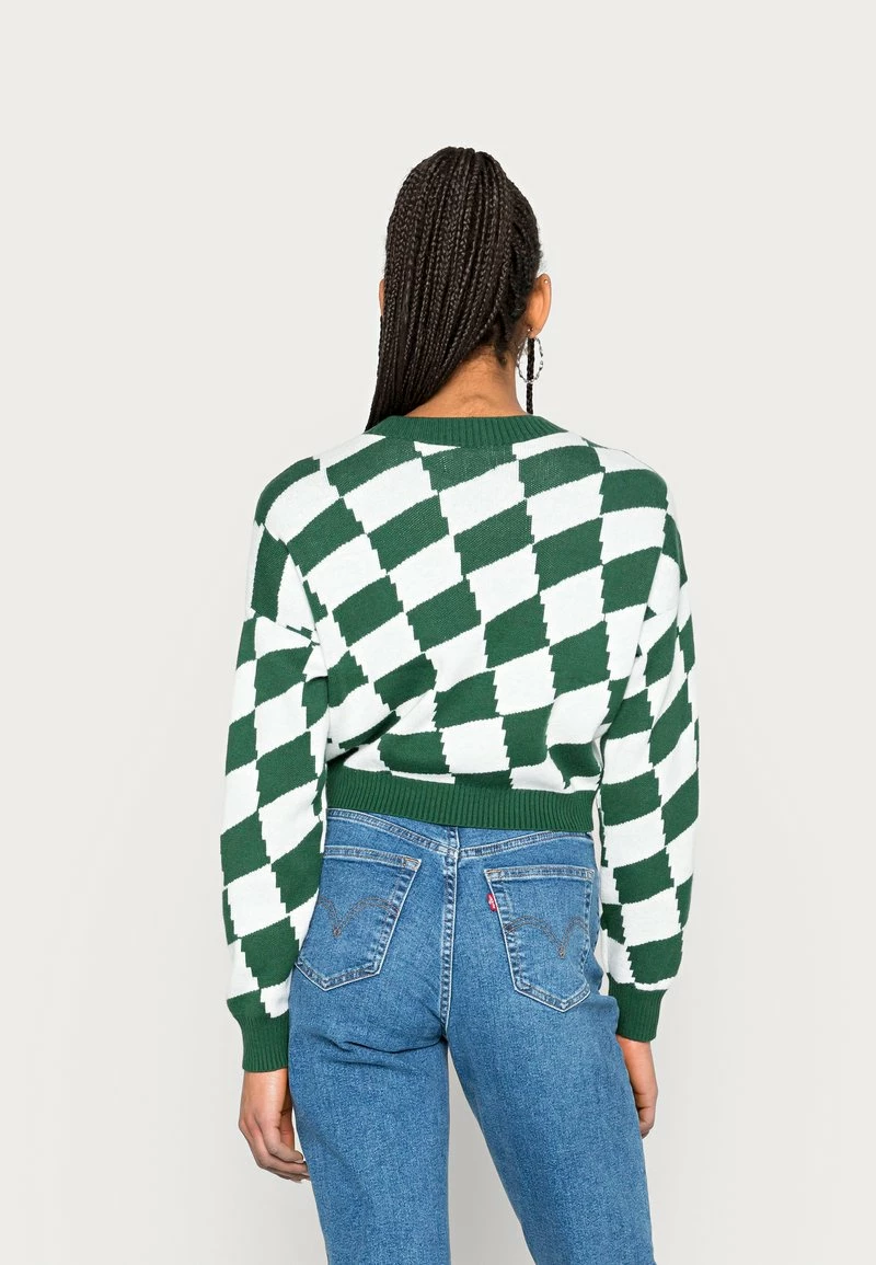 Hollister Co. CYBER DROP PATTERN - Strickpullover - Pine Needle Checker | Damen 5 Hollister Co. CYBER DROP PATTERN - Strickpullover - Pine Needle Checker | Damen – Bild 3
