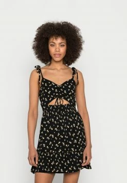 Hollister Co. Freizeitkleid - Black Floral | Damen
