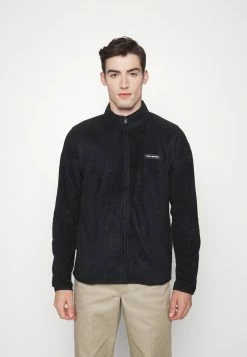 Hollister Co. ZIP UP - Fleecejacke - Black | Herren