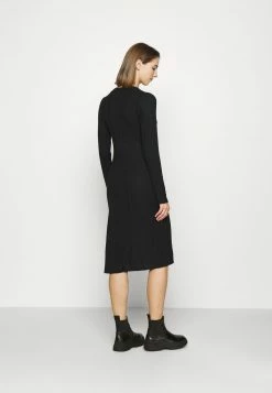 Hollister Co. COZY MIDI DRESS - Etuikleid - Black | Damen -Hollister Co Verkäufe 2022 4307d0fd293e4c47a709cdf7b2bf4508