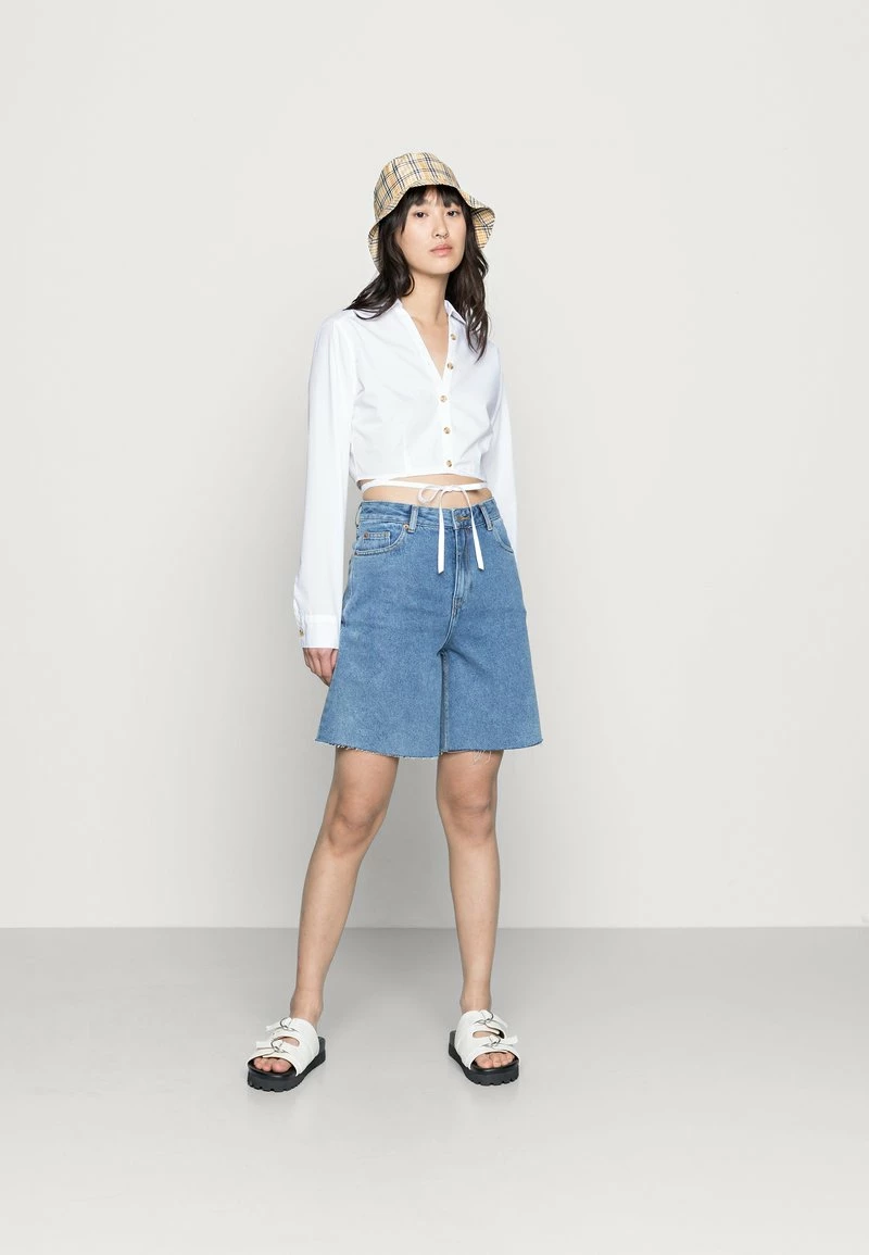 Hollister Co. WRAP AROUND SHIRTING - Hemdbluse - White | Damen 4 Hollister Co. WRAP AROUND SHIRTING - Hemdbluse - White | Damen – Bild 2