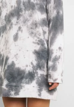 Hollister Co. HOODED LOGO DRESS - Freizeitkleid - Washed Black | Damen -Hollister Co Verkäufe 2022 44372931411644a3b2a85653b834e6b4