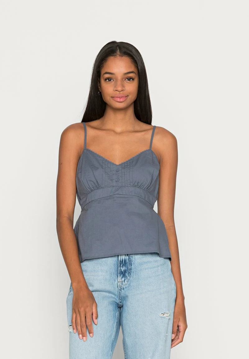 Hollister Co. BARE PRAIRIE BABYDOLL - Top - Blue | Damen 3 Hollister Co. BARE PRAIRIE BABYDOLL - Top - Blue | Damen