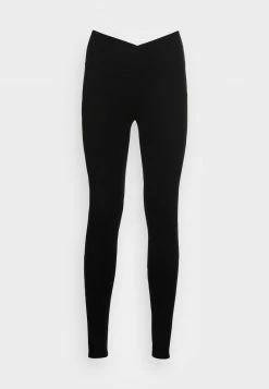 Hollister Co. CROSS - Leggings - Hosen - Black | Damen -Hollister Co Verkäufe 2022 44cc049efc8d49a29417776b6eef909e
