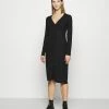 Hollister Co. COZY MIDI DRESS - Etuikleid - Black | Damen -Hollister Co Verkäufe 2022 44f9efc0ee8248b78572e1e9eed7639d