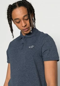Hollister Co. CORE - Poloshirt - Textured Navy | Herren -Hollister Co Verkäufe 2022 45909ab73ea844fd8699be5437b91930