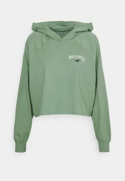 Hollister Co. HOODIE - Langarmshirt - Green | Damen -Hollister Co Verkäufe 2022 465e9a5ec3be4451b864e0d82d9b7452