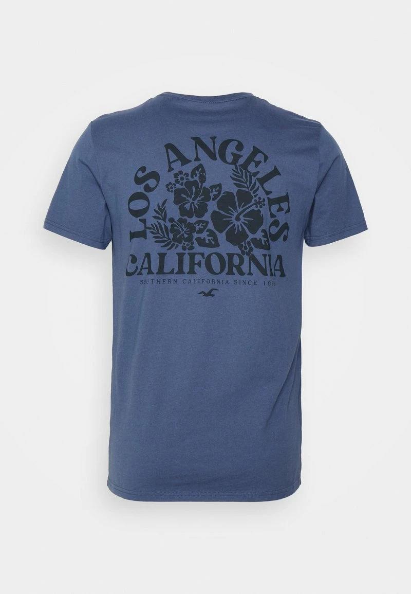 Hollister Co. SPRING DAZE - T-Shirt Print - Blue | Herren 4 Hollister Co. SPRING DAZE - T-Shirt Print - Blue | Herren – Bild 2