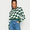 Hollister Co. CYBER DROP PATTERN - Strickpullover - Pine Needle Checker | Damen -Hollister Co Verkäufe 2022 4766e17ea0bc482bb39131c82de49e7b
