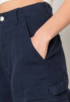 Hollister Co. UHR SOLID LEG UPDATE - Stoffhose - Navy | Damen -Hollister Co Verkäufe 2022 47682ff0301947a6a27a11fc0989002c