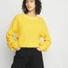 Hollister Co. EASY CREW - Strickpullover - Honey Gold | Damen -Hollister Co Verkäufe 2022 4aa51c8b99a5431aa7a131a45d0215dc
