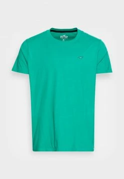 Hollister Co. CREW ICON SOLIDS - T-Shirt Basic - Green | Herren -Hollister Co Verkäufe 2022 4b53efa004e144ffa63a61cb34c01b71