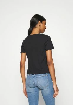 Hollister Co. MAY TEE - T-Shirt Print - Black | Damen -Hollister Co Verkäufe 2022 4b6256637e2c4956a899df7b615c07ba