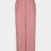 Hollister Co. BEACHY WIDE LEG PANT - Stoffhose - Cinnabar | Damen