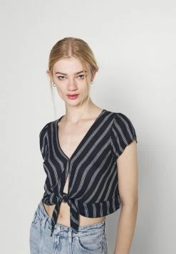 Hollister Co. Bluse - Navy | Damen -Hollister Co Verkäufe 2022 4d9d4aea1e214e609229d2dd974e576f