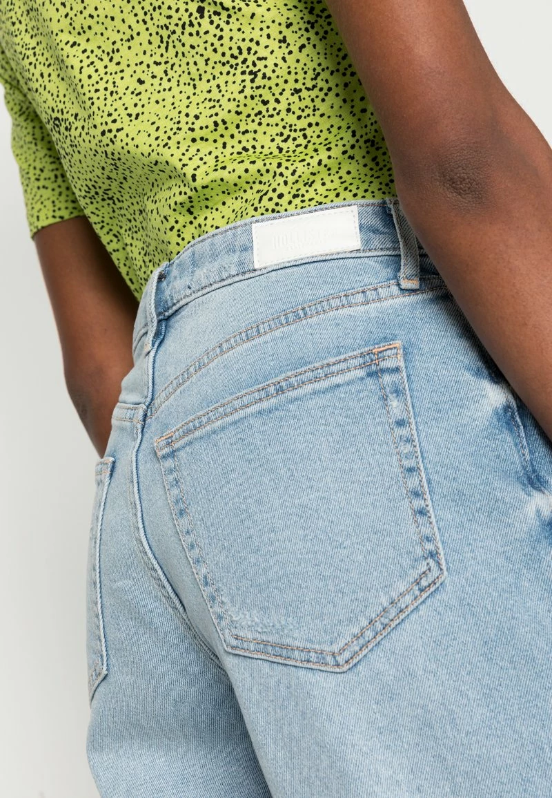 Hollister Co. Jeans Straight Leg - Blue Denim | Damen 7 Hollister Co. Jeans Straight Leg - Blue Denim | Damen – Bild 5