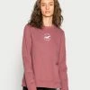 Hollister Co. LOGO CREW - Sweatshirt - Rose Brown | Damen