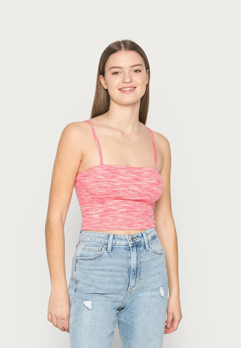 Hollister Co. BARE SPACEDYE CAMI - Top - Orange Space Dye | Damen 3 Hollister Co. BARE SPACEDYE CAMI - Top - Orange Space Dye | Damen