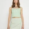 Hollister Co. CAMI - Top - Pastel Green | Damen -Hollister Co Verkäufe 2022 4fca4b24913a40b09d81ad59ddf6a724