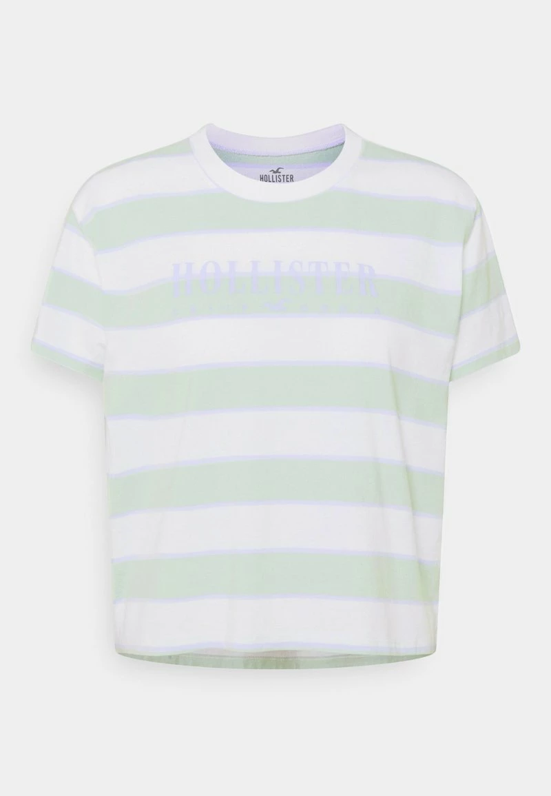 Hollister Co. TEE - T-Shirt Print - Green/blue | Damen 7 Hollister Co. TEE - T-Shirt Print - Green/blue | Damen – Bild 5