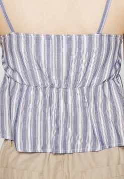 Hollister Co. Top - Blue/white | Damen -Hollister Co Verkäufe 2022 5087a0a43000422f8206cc29c5eeb7bf