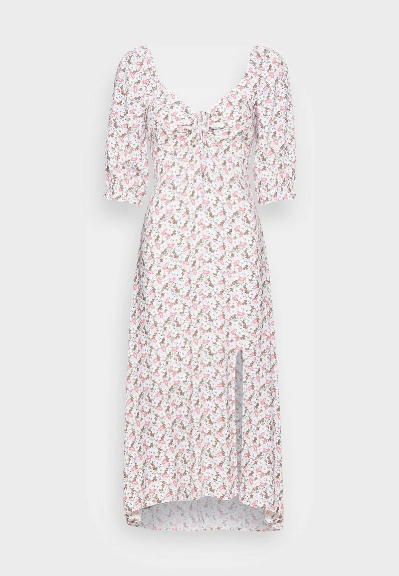 Hollister Co. WOVEN MIDI DRESS - Freizeitkleid - Pink Floral | Damen 6 Hollister Co. WOVEN MIDI DRESS - Freizeitkleid - Pink Floral | Damen – Bild 4