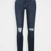 Hollister Co. MED CLEAN - Jeggings - Blue Denim | Damen -Hollister Co Verkäufe 2022 516aafe6dc8a4e55bb7a8d7a6d80cfe3